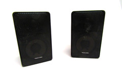 Realistic; Minimus-7; Black; Bookshelf Speakers ~ 40-2030C; 8 OHMS