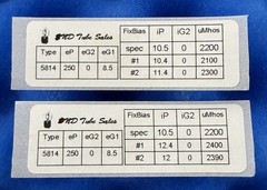 Two Tung Sol 5814A Tubes / 1959 / NOS IN BOX / Amplitrex Tested 💪 /12AU7 ECC82