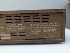 Electrophonic Receiver AM/FM8-Track Stereo/Dual Music System T-710CC Phono input