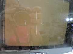 Sony 7″ TV-740 Black White Television UHF VHF Vintage 1970’s WORKS