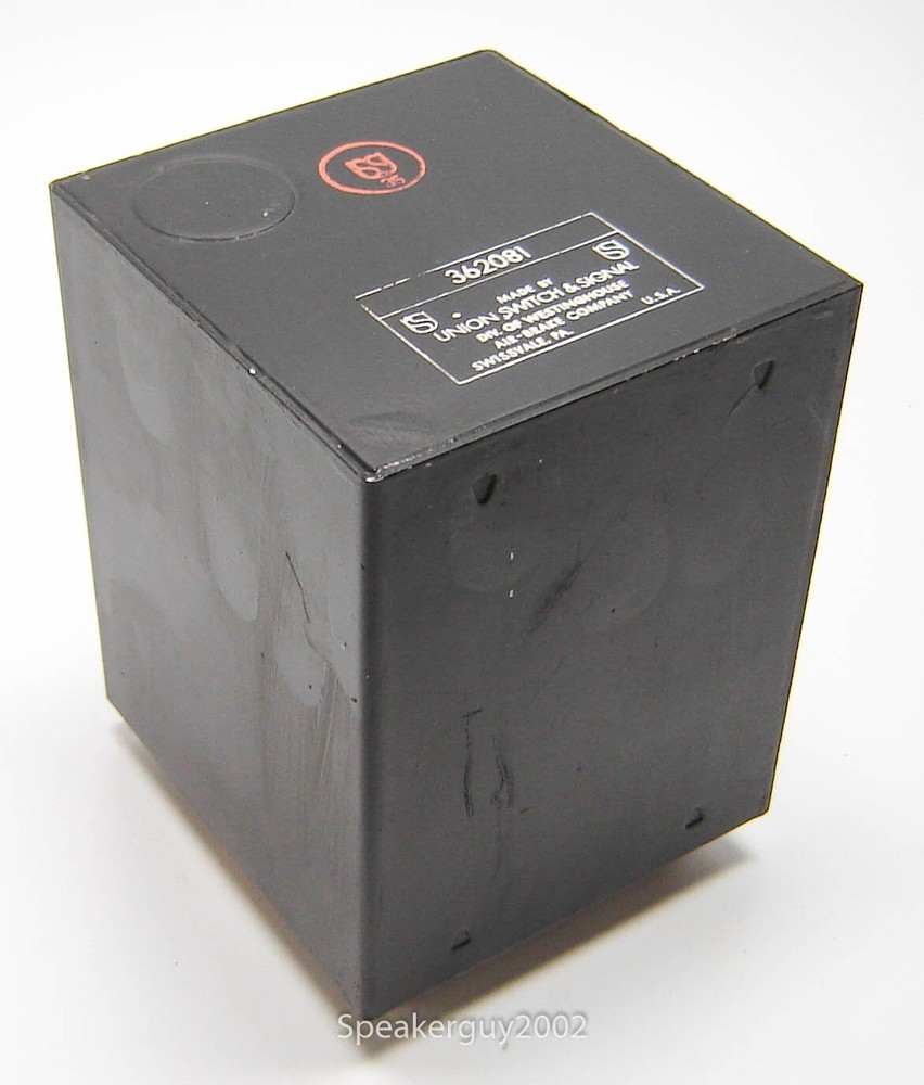 Vintage Union Switch – Westinghouse Power Supply Choke / 362081 / 115 Ohm — KT