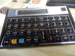 Hewlett Packard HP 15C RPN Calculator and Owners Handbook Good Working Cond