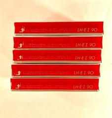 Lot Of 5 BASF LH-EI Extra I 90 Cassette Tapes NOS Sealed