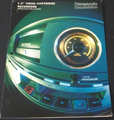 Panasonic Omnivision 1/2″ Video Cartridge Recorders Brochure – Mid-1970s. EIAJ