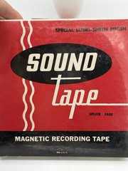 Vintage Reel to Reel Recording Tape Lot 2 Sound Tape 1200ft 1 Sealed 1 Open