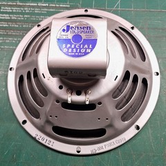 Vintage 1961 JENSEN P10RX 10″ Alnico Speaker Original Cone 8-Ohm Fender Amp
