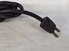 Bell Carillon 6060 Tube Amplifier Power Cord Cable Plug Original Part