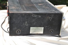 PIONEER Model SA-6500 II AMP HORRIBLE CONDITION, RUST FOR PARTS USE ONLY