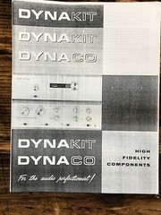 Dynaco Dynakit PAS-1 2 3 ST-70 ST-35 MARK III Brochure *Copy*