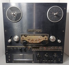 Vintage Teac X-1000R Reel to Reel Tape Open Deck Powers On Bad PCB See Pics