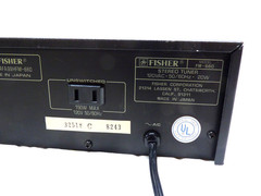 FM Stereo Tuner FISHER 660 Synthesizer MADE In JAPAN Mint Shape *SEE VIDEO*