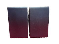 Bookshelf Speakers, Realistic Minimus 7 Black 40-2030C Radio Shack speaker set.