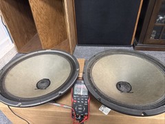 Vintage Klipsch 15” K-33-E Woofers Speakers