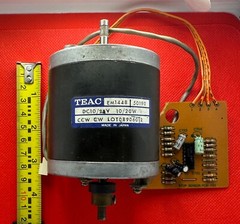 Teac EM 1448 Supply Take Up RW/FF 24 Volt Motor X Series Reel To Reel Tape
