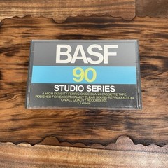 BASF 90 Studio Series Cassette Tape Sealed New – Type 1 Standard