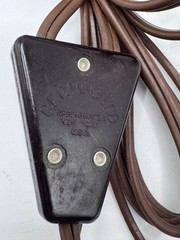 Vintage C.F. Cannon Co. Springwater NY Adjustable Headband Headset With Wired Co
