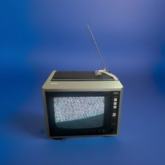 Vintage 1984 RCA XL-100 EKR295S 9” Portable Color CRT TV Tested Working AC/DC