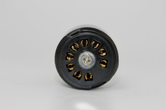 BEST NOS GOLD 9-PIN SOCKET SAVER for 12AX7, CCa, 12AT7, 6922, 12AU7, EL84, 12AY7