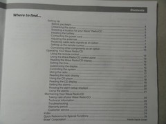 Bose Wave Radio CD – Owners Guide User Manual Original Instruction Booklet