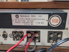 Vintage JVC Nivico 5001 FM AM Stereo Receiver SEA Equalizer Walnut Japan