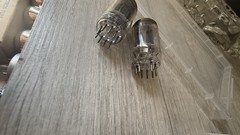 TUNGSOL NOS 12AX7 Long Plates D [] Getter Matched Pair 1952