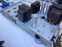 Vintage Hammond ? Organ Tube Amplifier As Is For Parts Lot 34