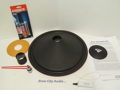 15″ 4 Ohm Recone Kit for Cerwin Vega 15W5 woofer E-715 and LS-15 (see notes)