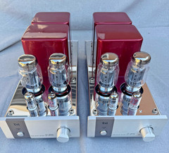 Triode TRV-M88SE KT88 Tube Monoblock Amplifiers Pair | XLR & RCA Inputs | Excell