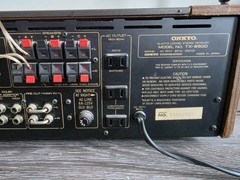 Vintage Onkyo TX-8500 Stereo Receiver – Monster Amp – Tested/Partially Working