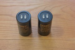 Pioneer SA-8500 2 New 15000 uf 63v Kemet Main Filter Capacitors EXACT FIT 40mm