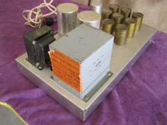 VINTAGE UNIT WITH DYNACO CAPACITOR / TRANSFORMERS—UNTESTED-FOR PARTS