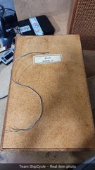 Pair of NICE Vintage Vtg Norelco 55 Tweed Music Speakers Tested LOOK G2U