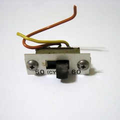 AKAI ® 1700 1710 Open Reel Tape Deck PART – Original OEM – 50 60 Cycles Switch