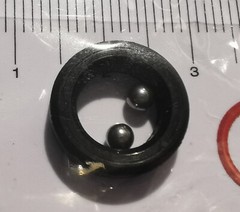 2X Dual Turntable 1219/1229/1229Q/1249: Multi Sleeve/Washer+Balls Steuerpimpels