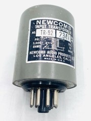 VGT Newcomb TR-92 Audio Mic/Line/Phono/MC Input Transformer, Plug-In Type X1