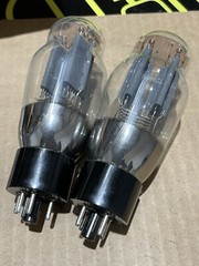 Pair of NOS USSR 5U4G Coke Bottle Style Rectifier Vacuum Tubes (Many Available)
