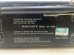 Scott Stereo Tuner T 526 – Tested