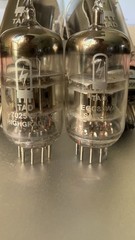 Tad 6L6 WGC STR Black Plates & Tad Sovtek 7025 V1 ECC83WA V2 Matched Pairs
