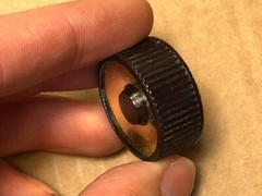 Nice Vintage McIntosh Brown & Gold Knob for C8 Preamplifier & others (Qty Avail)