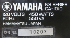 YAMAHA CA-1010 INTEGRATED AMPLIFIER ( AMP ) FULLY SERVICED RECAPPED + LED’S