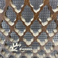 Original Sansui SP-1000 Speaker System Replacement Wood Lattice Grill Brown