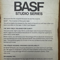 Vintage Sealed basf 45 studio series 8 track