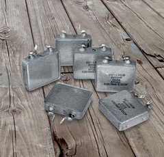 2pcs Silver Mica Capacitor 0.05uF (0.047uF) 350V 0.5% SSG-1 Mil-Spec USSR