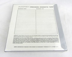 Ampex 641 1/4in x 7in Reels with Tape, Sealed, Set of 2 – NOS, Free Shipping