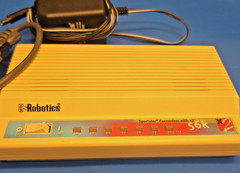 US Robotics Modem 56k Sportster Faxmodem x2 Serial RS-232 Power Adapter Cable
