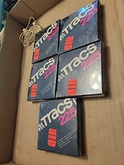 (5) Mtracs 225 Recording Tape Lubricated 225 Feet