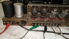 Sherwood S-8000 IV Stereo Tube Amplifier FM Tuner Works Sounds Nice
