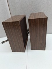 Vintage Bookshelf Speakers 60’s ,70’s Made In Taiwan