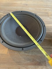 (2) Vintage 1987 EPI 10” Woofer Speaker 2682 Epicure Tested Works FREE SHIPPING