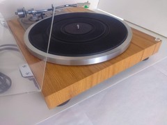 PIONEER PL-514 TURNTABLE- Belt Drive. Restored w Red Oak Veneer Serviced